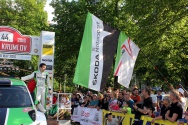 Rallye Český Krumlov: Dojezd posádek do cíle